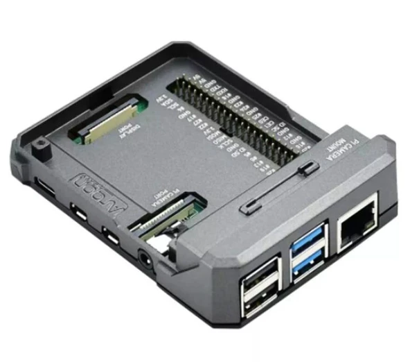 Argon Neo Raspberry Pi 4 İnce Alüminyum Kasa - Resim 4