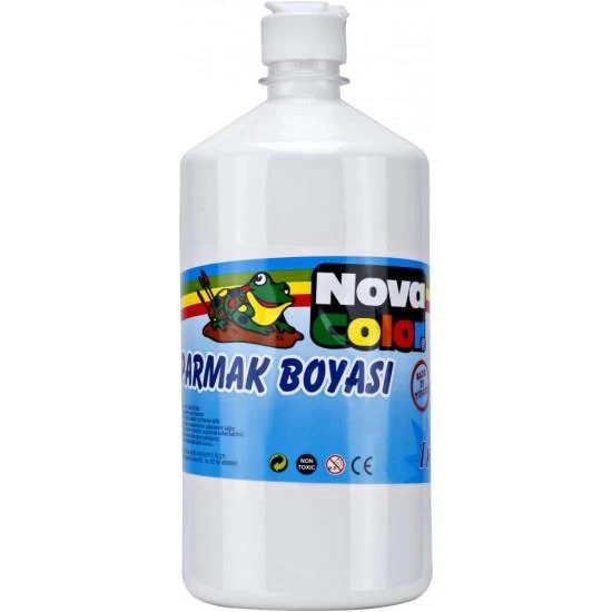 Nova Color Nc-374 Parmak Boyası 500 Gr Beyaz ürün görseli 1