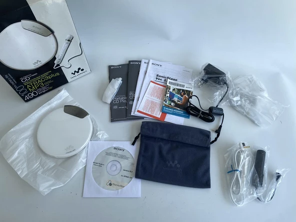 Sony Walkman D-NE820 Discman Cd Player - Resim 12