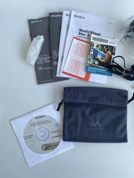 Sony Walkman D-NE820 Discman Cd Player - Resim 11