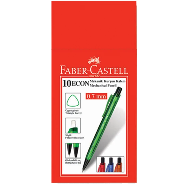 Faber-Castell 1343 Econ Versatil Kalem 0,7 Mm 5081134310000 Asorti ürün görseli 1