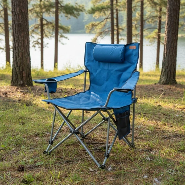Madfox ChillSeat Yastıklı Katlanabilir Kamp Sandalyesi - Resim 10