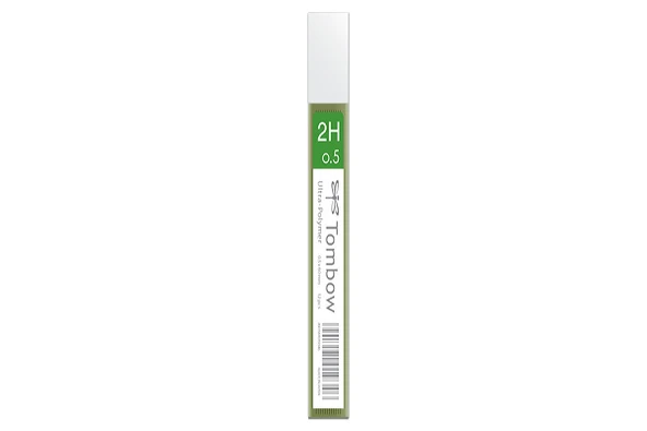 Tombow Min 0,5 Mm 2H Versatil Kalem Ucu Green 12 Li (1 Paket 12 Adet) ürün görseli 1