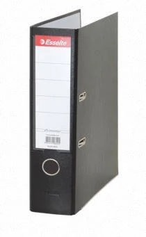 Esselte 9940 Eco Plastik Klasör Geniş Siyah 994095 ürün görseli 1