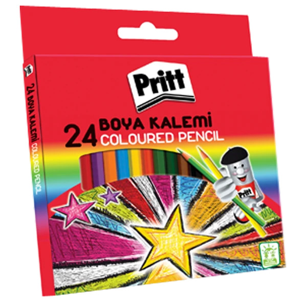 Pritt 24 Renk Pastel Boya Karton Kutu 1307853 ürün görseli 1