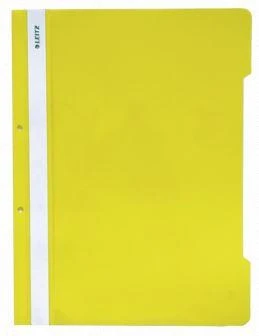 Leitz 4189 Telli Dosya A-4 Plastik Sarı 50 Li (1 Paket 50 Adet) ürün görseli 1