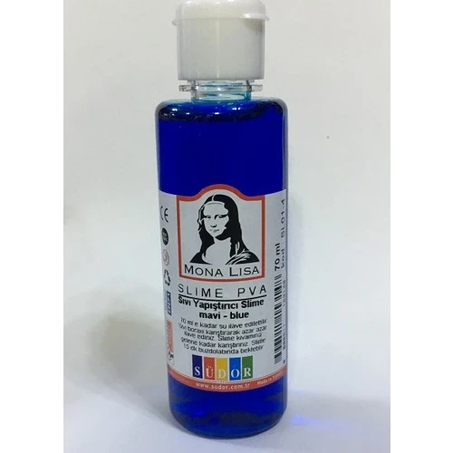 Südor Slime Sıvı Yapıştırıcı 500 Ml. Mavi Sl-05-4 ürün görseli 1