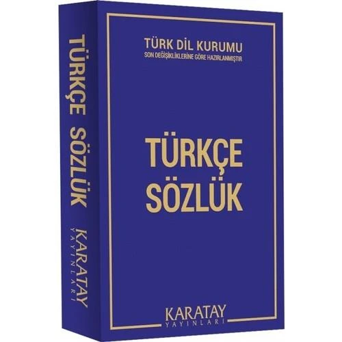 4E Karatay Ortaokul Türkçe Sözlük Mavi 153-08-3746 ürün görseli 1