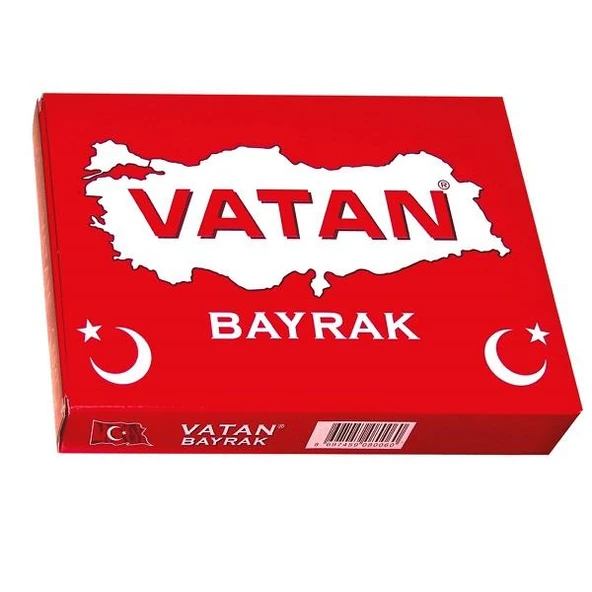 Vatan Türk Bayrağı 20X30 Cm 10 Lu (1 Paket 10 Adet) ürün görseli 1
