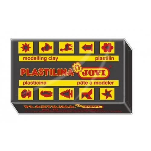 Jovi Plastilin Oyun Hamuru 30X50 Gr. Siyah 30 Lu (1 Koli 30 Adet) ürün görseli 1