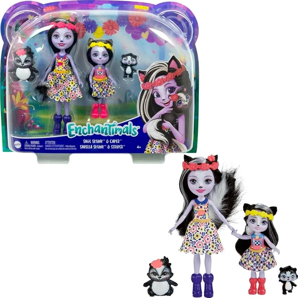 Enchantimals Kız Kardeş Bebekler Serisi HCF82 ürün görseli 1