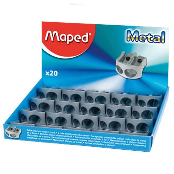 Maped Klasik Metal Kalemtraş Çift Delikli 506700 ürün görseli 1