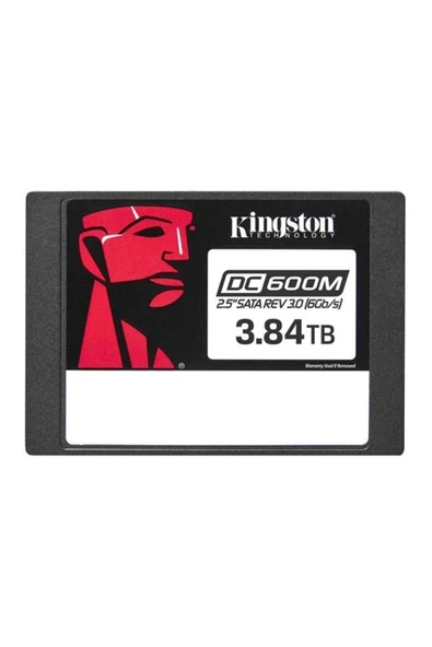 Kingston Sedc600M-3840G 3,48Gb 560-530Mbs 2.5 Sata Sunucu Ssd Harddisk ürün görseli 1