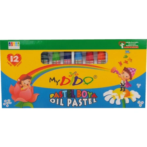 Südor 12 Renk My Dido Pastel Boya Karton Kutu Köşeli SD622 ürün görseli 1