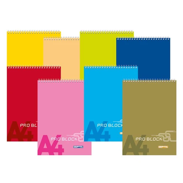 Klas Bloknot Spiralli Pp Kapak No:2 Kareli 60 Yaprak 24 Lü 3218 (1 Paket 24 Adet) ürün görseli 1