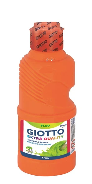 Giotto 531103 Guaj Boya Fluo Neon Turuncu 250 ML ürün görseli 1