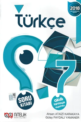 Nitelik Yayınları 7. Sınıf Türkçe Soru Kitabı ürün görseli 1