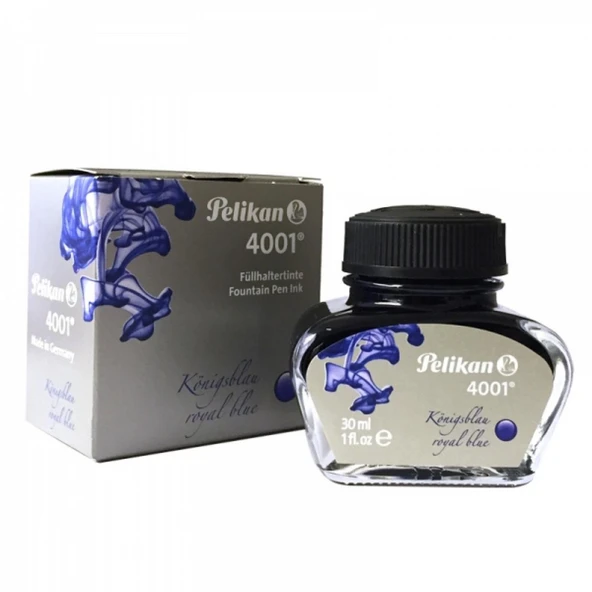 Pelikan 4001 Royal Yazı Mürekkebi Mavi PL301010YMRM ürün görseli 1