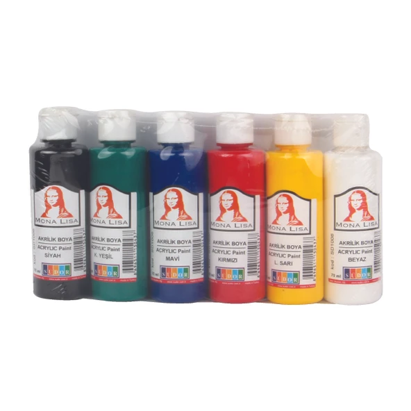 Südor Monalisa Akrilik Boya 6X70 Ml Sd-1006 ürün görseli 1