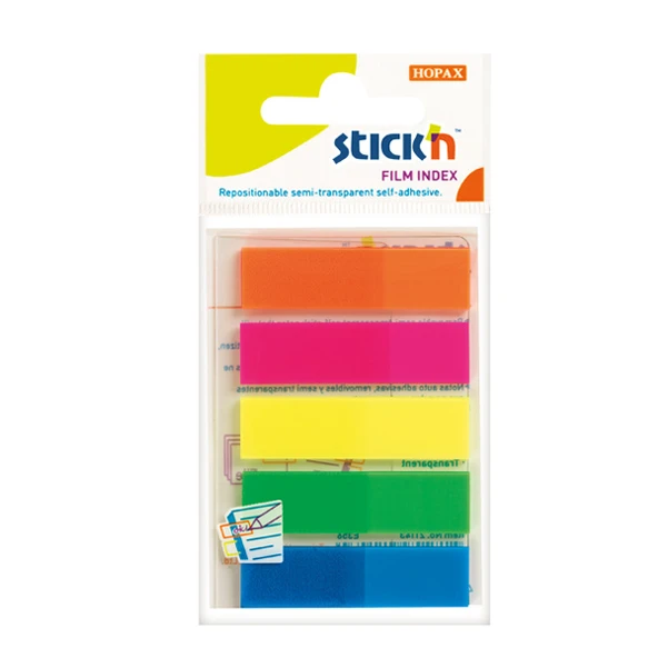 Hopax Stickn İndeks 25 Yaprak 45X12 Neon 5 Renk 21050 ürün görseli 1