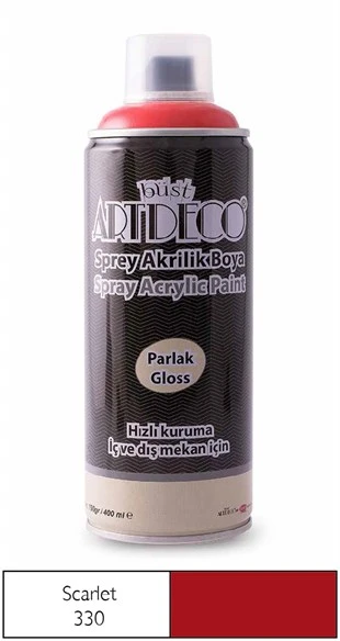 Artdeco Sprey Boya 400 Ml Scarlet Y-400-330 ürün görseli 1
