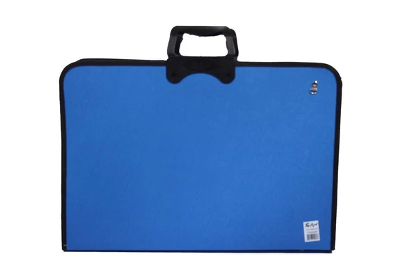 Abka Fermuarlı Resim-Proje Çantası 37X54 Cm Mavi Proart 3.01.26.003 ürün görseli 1