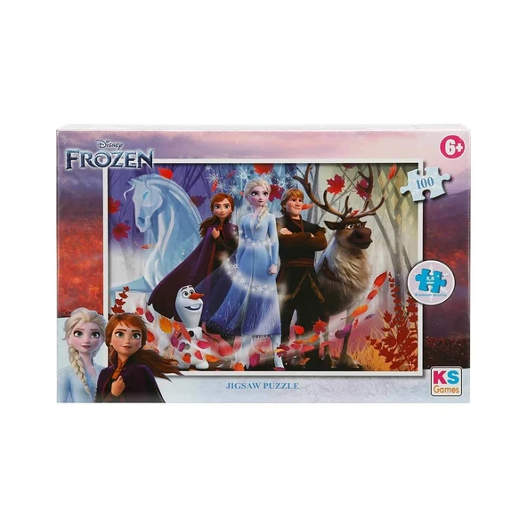 Ks Games Puzzle Frozen 100 Parça - Resim 2