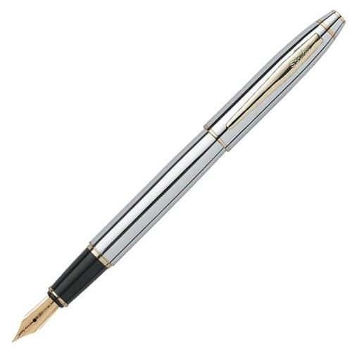 Scrikss 35 Dolma Kalem Gold Krom Lüks Kutu T000SABB35GKRA ürün görseli 1