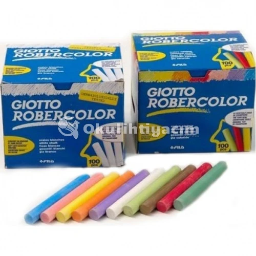 Giotto Robercolor Turuncu Tebeşir 100 Lü 539602 (1 Paket 100 Adet) ürün görseli 1