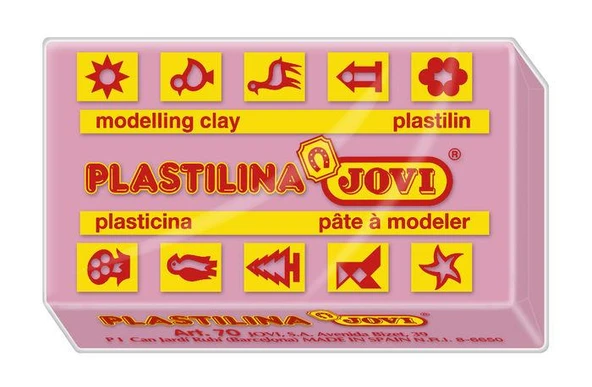Jovi Plastilin Oyun Hamuru 30X50 Gr. Pembe 30 Lu (1 Koli 30 Adet) ürün görseli 1