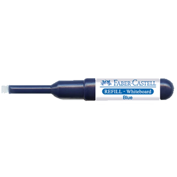 Faber-Castell W-20 Tahta Kalem Mürekkebi Mavi 10 Lu 5050254351000 (1 Paket 10 Adet) ürün görseli 1