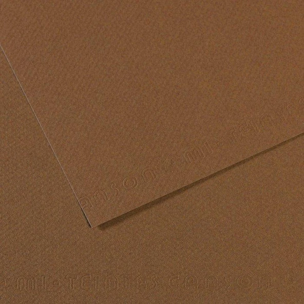 Canson Dokulu Fon Kartonu 50X65 Cm 160 Gr 133 Sepia 25 Li (1 Paket 25 Adet) ürün görseli 1