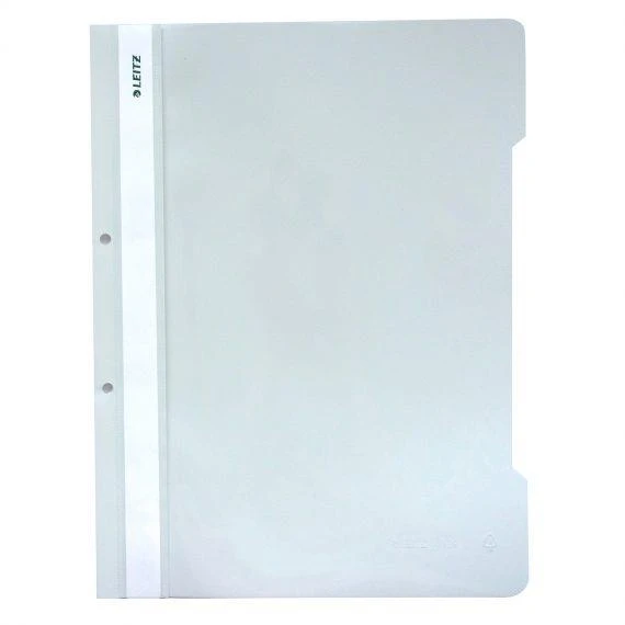 Leitz 4189 Telli Dosya A-4 Plastik Gri 50 Li (1 Paket 50 Adet) ürün görseli 1