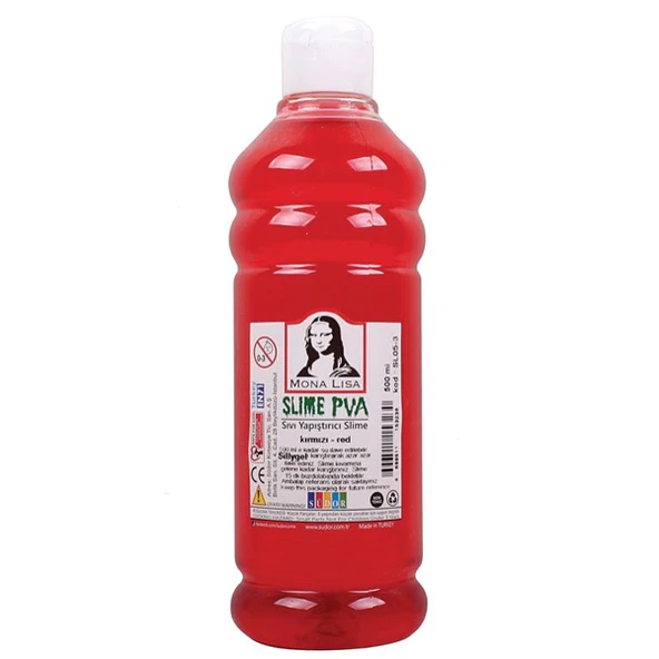 Südor Sl05-3 Sıvı Yapıştırıcı Slime 500 Ml Kırmızı ürün görseli 1