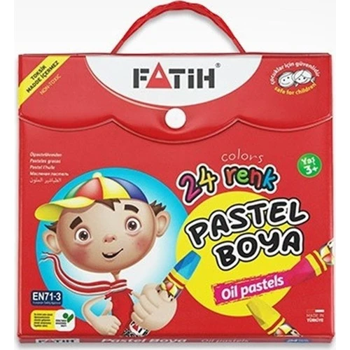 Fatih Pastel Boya 24 Renk King Size Çantalı Fa50370Pb24Rks ürün görseli 1