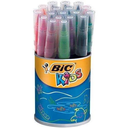 Bic Visa Fırça Uçlu Keçeli Kalem 18 Renk 828965 ürün görseli 1