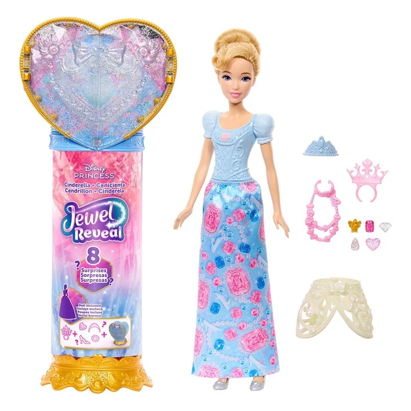 JHL50 Disney Prenses Sürpriz Takılar - Cinderella ürün görseli 1