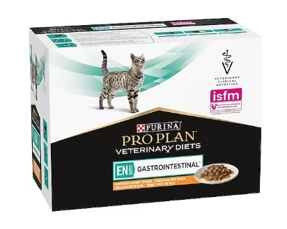 Pro Plan Gastrointestinal EN Yaş Kedi Maması 10x85 Gr ürün görseli 1