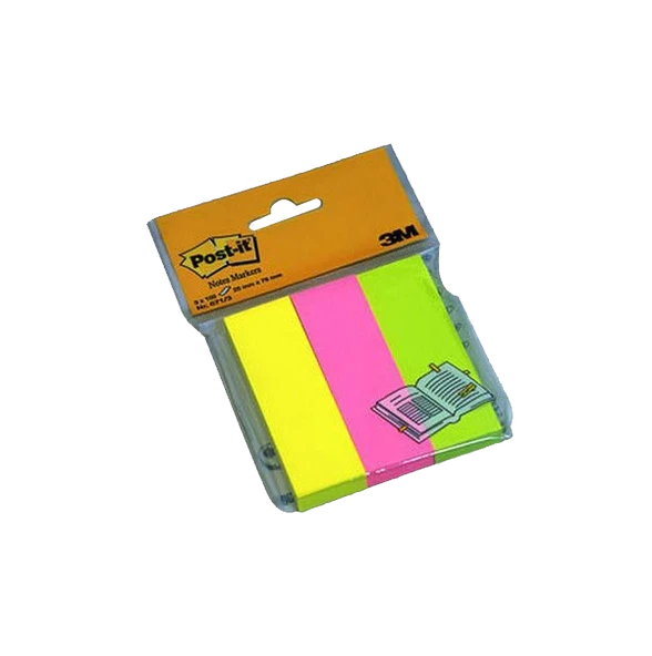 Post-İt Ayraç 671-3 İşaret Bandı 25X76 Mm 520600447000 ürün görseli 1