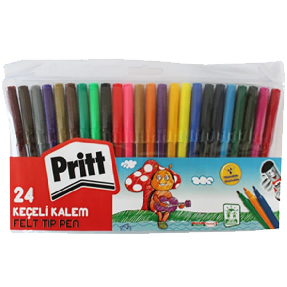 Pritt  24 Renk Keçeli Kalem 1774252 ürün görseli 1