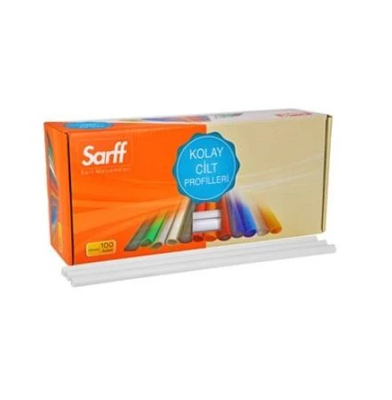 Sarff Sırtlık 10 Mm Oval Beyaz 100 Lü (1 Paket 100 Adet) ürün görseli 1