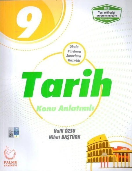 9.Sınıf Tarih Konu Anlatımlı Palme Yayınları ürün görseli 1