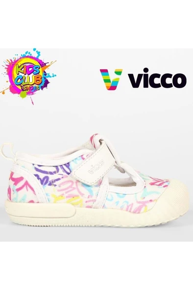 Vicco Darida 950.B25Y.238 Anatomik Taban Kız Çocuk Günlük Ayakkabı Beyaz 22-25 ürün görseli 1
