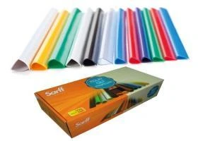 Sarff Sırtlık 15 Mm Geniş Şeffaf 100 Lü (1 Paket 100 Adet) ürün görseli 1