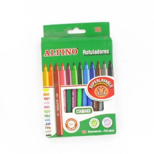 Alpino 12 Renk Keçeli Kalem AR-1002 ürün görseli 1