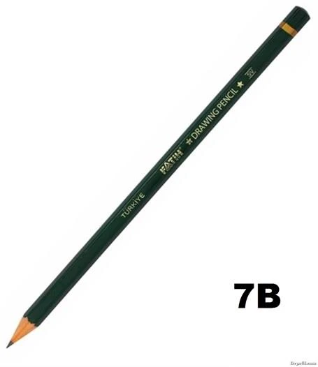 Fatih Dereceli Kurşun Kalem 7B 12 Li Fa15010Kl7B (1 Paket 12 Adet) ürün görseli 1