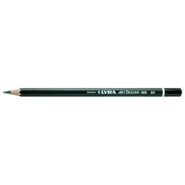 Lyra 6H Dereceli Kurşun Kalem Rembrandt Art Design L1110116 (12 Li Paket) ürün görseli 1