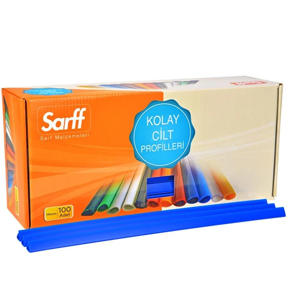 Sarff Sırtlık 6 Mm Mavi 100 Lü (1 Paket 100 Adet) ürün görseli 1