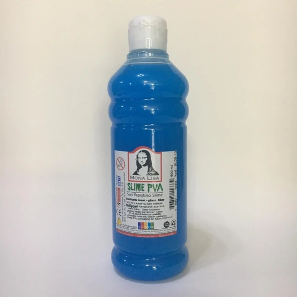 Südor Fosforlu Slim Sıvı Yapıştırıcı 500 Ml. Mavi Sl-05-13 ürün görseli 1