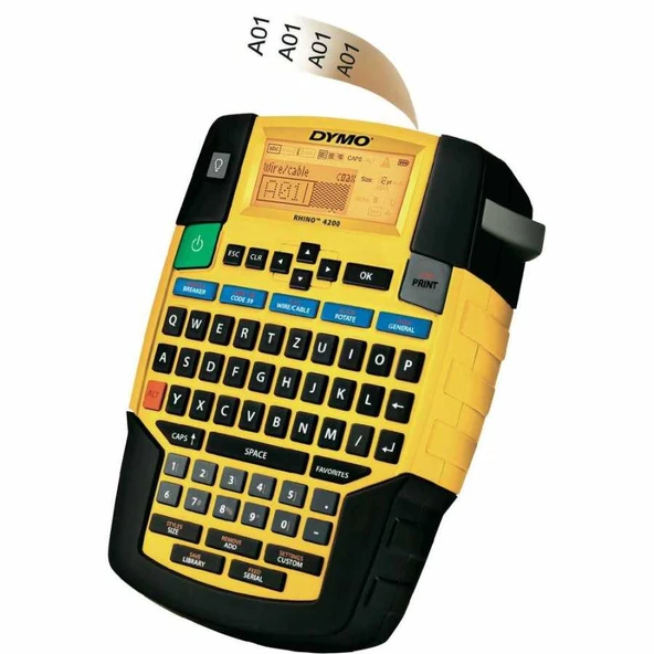 Dymo Rhinopro 4200 Elde Taşınır Endüstriyel Etiketleme Makinesi S0955990 ürün görseli 1
